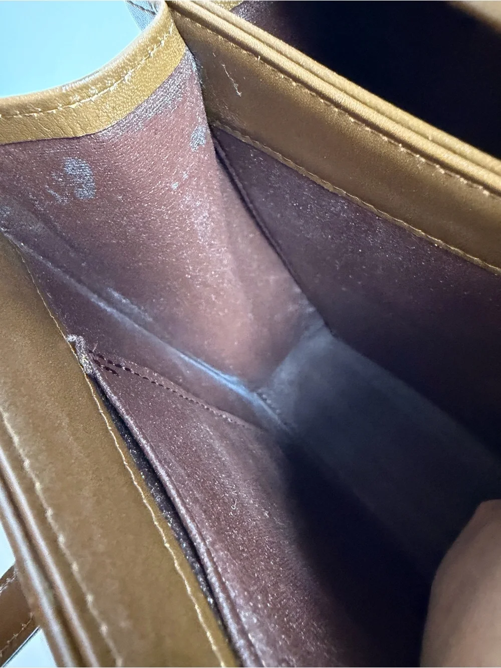 Givenchy Vintage Brown Leather HandBag Satchel